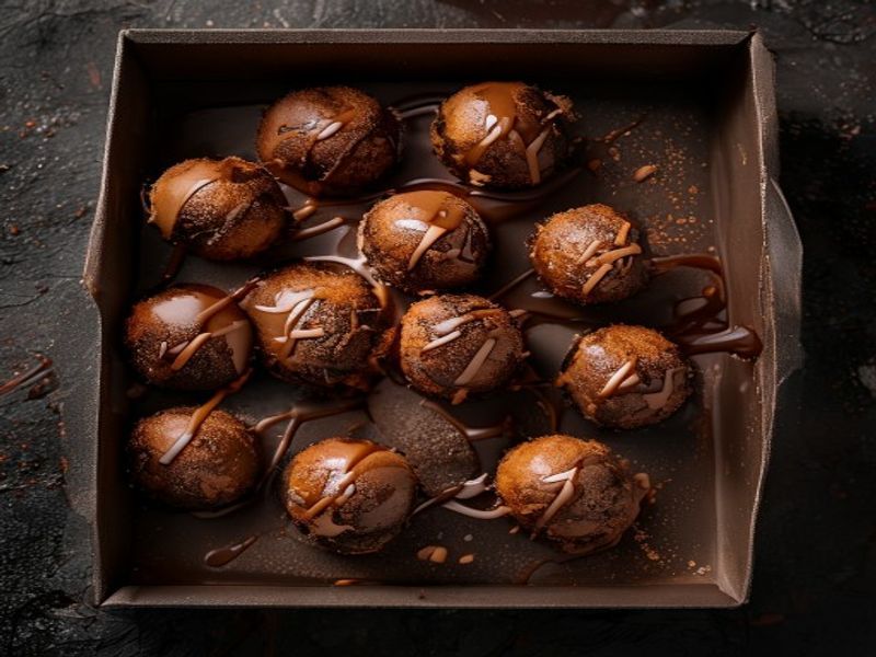 Party Box - 24 piece puff balls box