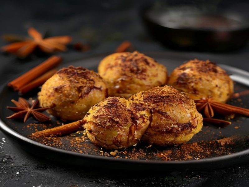 Chai Warp - masala chai spiced puff balls